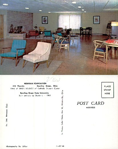 Main Lounge of Catholic Student Center