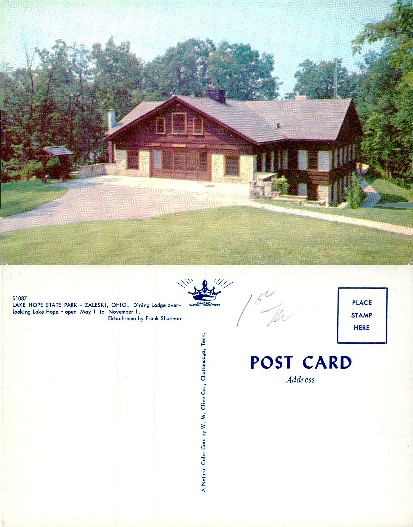 Dining Lodge at Lake Hope State Park