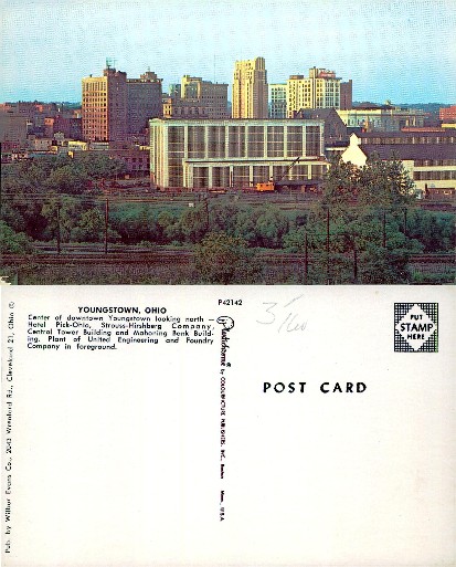 Youngstown Downtown Skyline & Factory