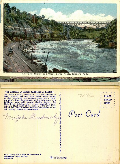 Whirlpool Rapids and Great Gorge Route