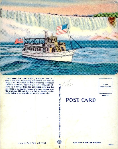 Maid of the Mist Boat at Niagara Falls