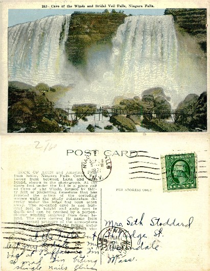 Cave of the Winds and Bridal Veil Falls