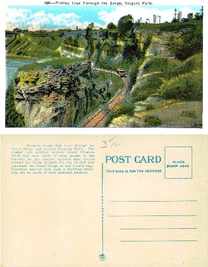 Trolley Line Through the Gorge