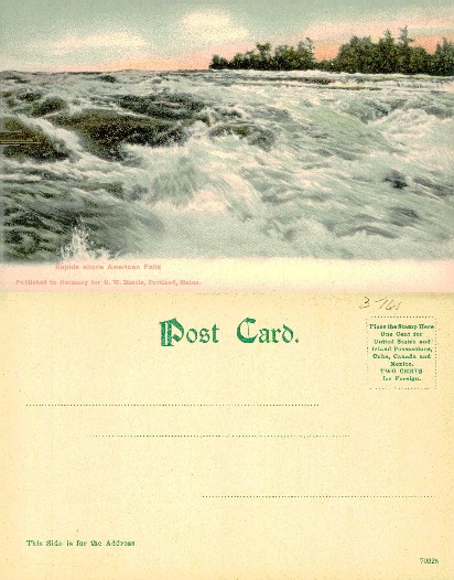 Rapids above American Falls