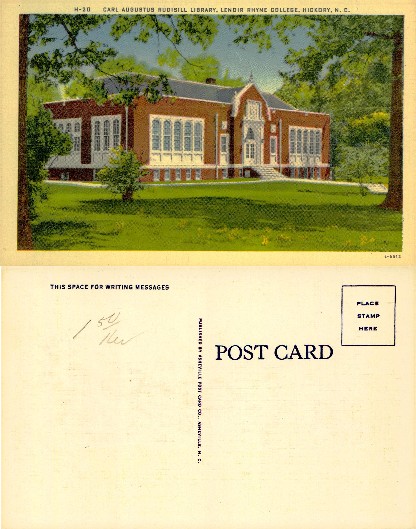Carl Augustus Rudisill Library