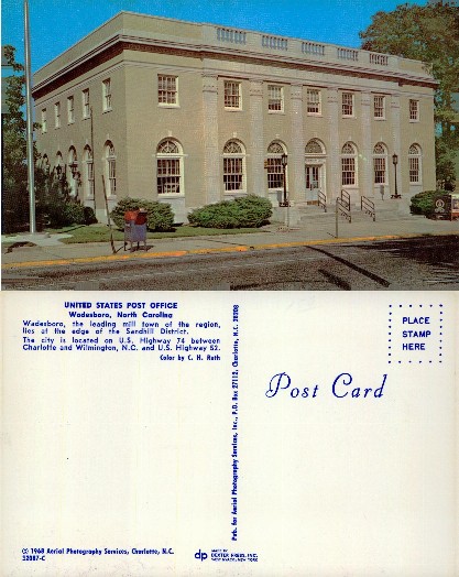 Wadesboro United States Post Office