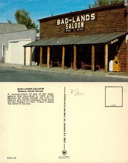 Bad-Lands Saloon Reconstruction