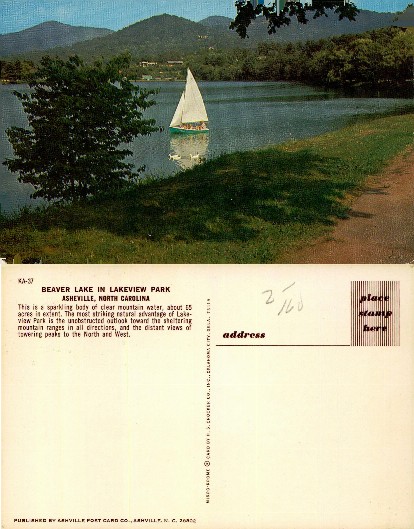 Sailboat on Mountain Lake