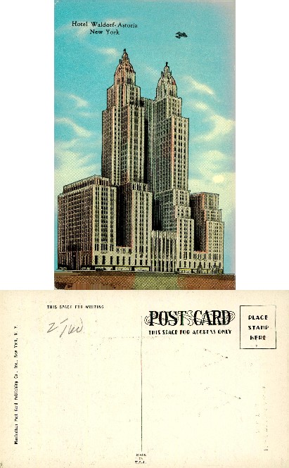 Hotel Waldorf-Astoria Building