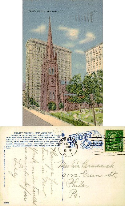 Trinity Church and Skyscrapers