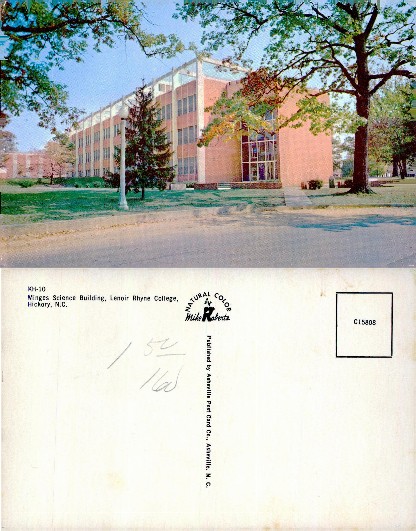 Minges Science Building, Lenoir Rhyne