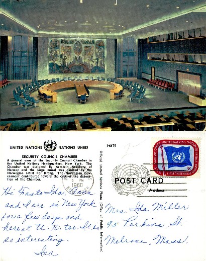 UN Security Council Chamber Interior