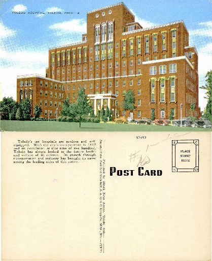 Toledo Hospital Building Exterior
